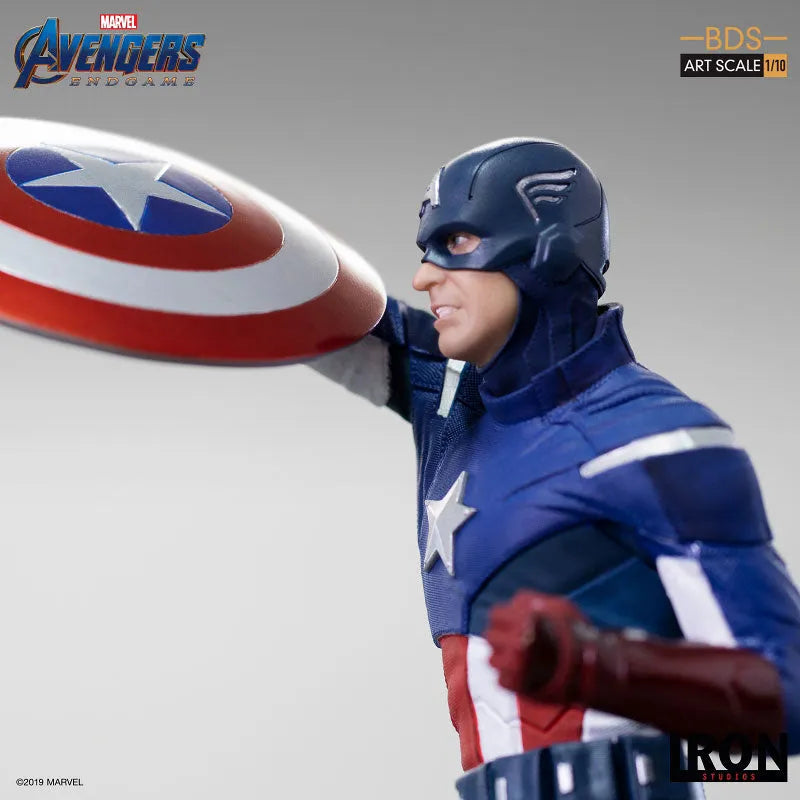 Avengers: Endgame/ Captain America 2012 1/10 Art Scale Statueㅤ – Iron Studios – ActionFigure Brasil