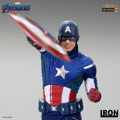 Avengers: Endgame/ Captain America 2012 1/10 Art Scale Statueㅤ – Iron Studios – ActionFigureBrasil — acessórios