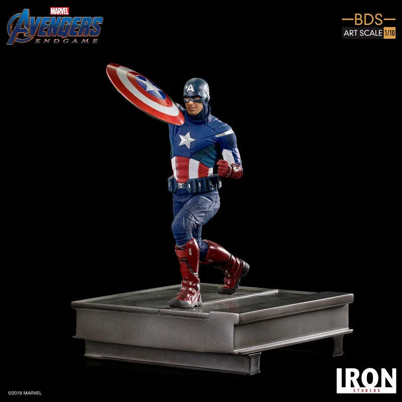 Avengers: Endgame/ Captain America 2012 1/10 Art Scale Statueㅤ – Iron Studios – ActionFigure Brasil