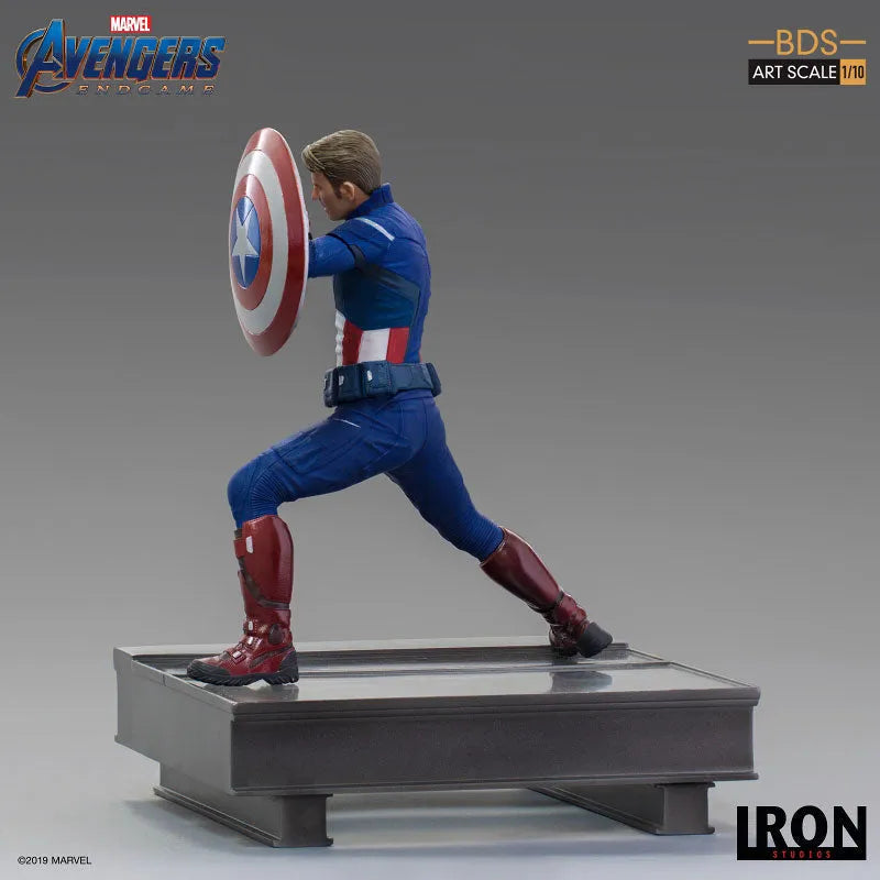 Avengers: Endgame/ Captain America 2023 1/10 Art Scale Statueㅤ – Iron Studios – ActionFigureBrasil