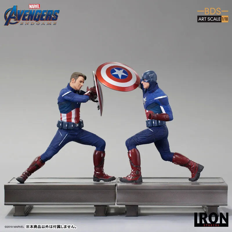 Avengers: Endgame/ Captain America 2023 1/10 Art Scale Statueㅤ – Iron Studios – ActionFigureBrasil