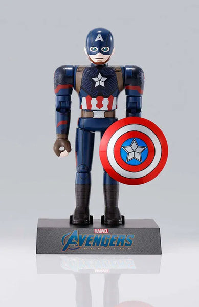 Avengers: Endgame - Captain America - Chogokin Heroes (Bandai Spirits)ㅤ – Bandai Spirits As Manufacturer – ActionFigureBrasil — detalhe do produto
