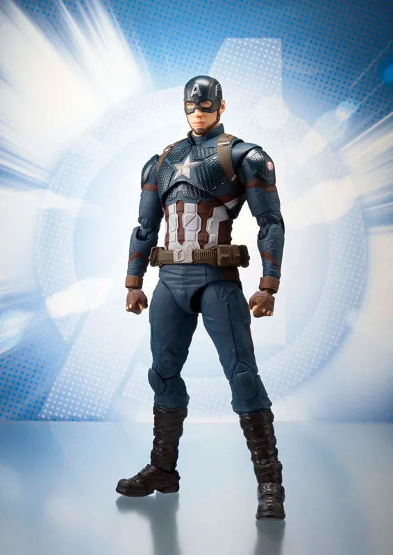 Avengers: Endgame - Captain America - S.H.Figuarts (Bandai Spirits)ㅤ – Bandai Spirits – ActionFigureBrasil