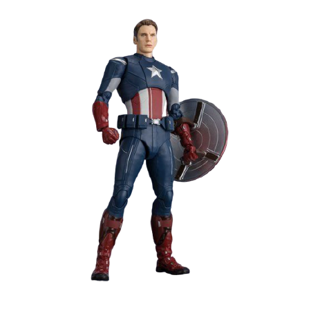 Avengers: Endgame - Captain America - S.H.Figuarts - CAP VS. CAP Ver. - Single Figure (Bandai Spirits) [Shop Exclusive]ㅤ – Bandai Spirits – ActionFigureBrasil