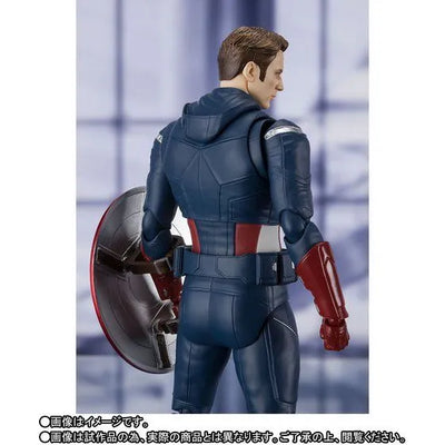 Avengers: Endgame - Captain America - S.H.Figuarts - CAP VS. CAP Ver. - Single Figure (Bandai Spirits) [Shop Exclusive]ㅤ – Bandai Spirits – ActionFigureBrasil — detalhe do produto