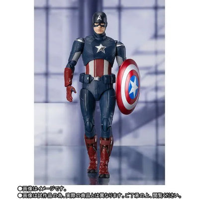 Avengers: Endgame - Captain America - S.H.Figuarts - CAP VS. CAP Ver. - Single Figure (Bandai Spirits) [Shop Exclusive]ㅤ – Bandai Spirits – ActionFigureBrasil — close