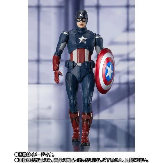 Avengers: Endgame - Captain America - S.H.Figuarts - CAP VS. CAP Ver. - Single Figure (Bandai Spirits) [Shop Exclusive]ㅤ – Bandai Spirits – ActionFigureBrasil