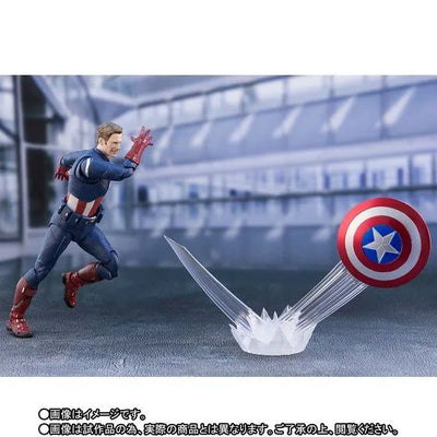 Avengers: Endgame - Captain America - S.H.Figuarts - CAP VS. CAP Ver. - Single Figure (Bandai Spirits) [Shop Exclusive]ㅤ – Bandai Spirits – ActionFigureBrasil — acessórios