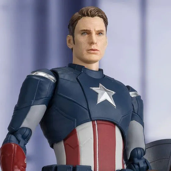 Avengers: Endgame - Captain America - S.H.Figuarts - CAP VS. CAP Ver. - Single Figure (Bandai Spirits) [Shop Exclusive]ㅤ – Bandai Spirits – ActionFigureBrasil