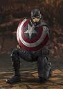 Avengers: Endgame - Captain America - S.H.Figuarts - Final Battle Edition (Bandai Spirits)ㅤ – Bandai Spirits As Manufacturer – ActionFigureBrasil — ângulo diferente