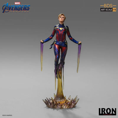 Avengers: Endgame / Captain Marvel 1/10 Series Art Scale Statueㅤ – Iron Studios – ActionFigureBrasil