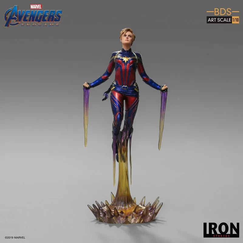 Avengers: Endgame / Captain Marvel 1/10 Series Art Scale Statueㅤ – Iron Studios – ActionFigureBrasil