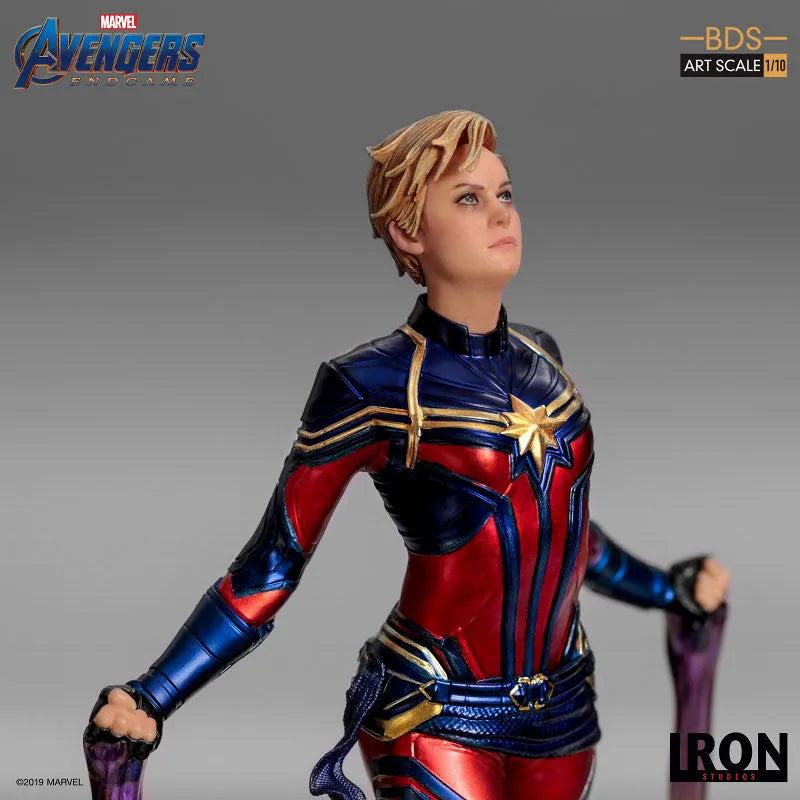 Avengers: Endgame / Captain Marvel 1/10 Series Art Scale Statueㅤ – Iron Studios – ActionFigureBrasil