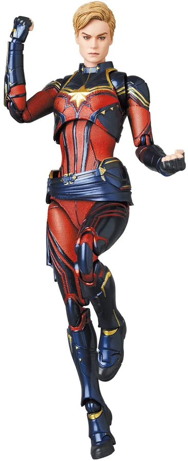Avengers: Endgame - Captain Marvel - Mafex (No.163) (Medicom Toy)ㅤ – Medicom Toy – ActionFigure Brasil
