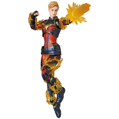 Avengers: Endgame - Captain Marvel - Mafex (No.163) (Medicom Toy)ㅤ – Medicom Toy – ActionFigureBrasil — close