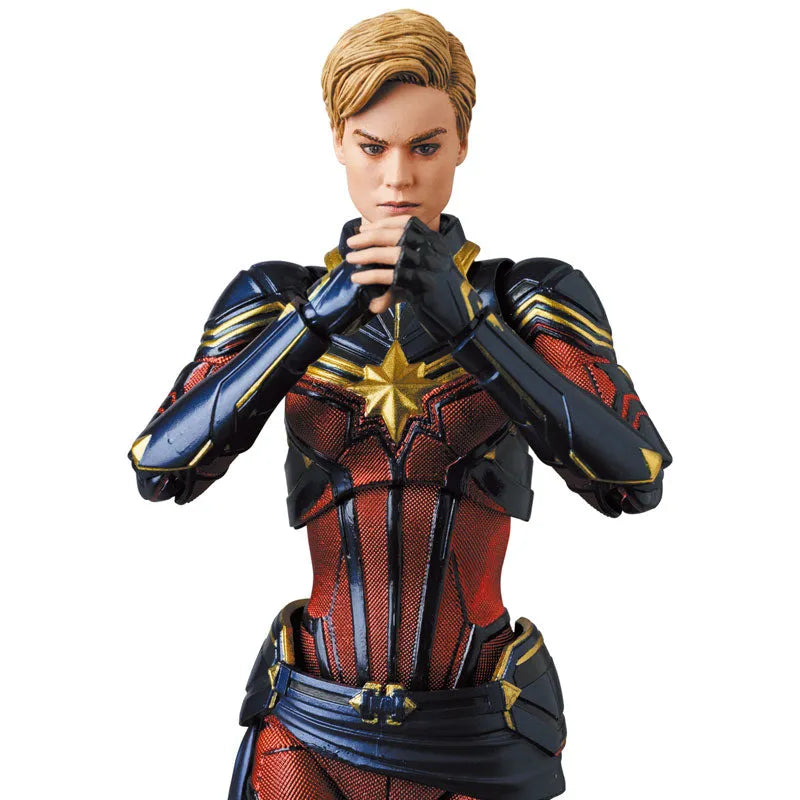 Avengers: Endgame - Captain Marvel - Mafex (No.163) (Medicom Toy)ㅤ – Medicom Toy – ActionFigure Brasil
