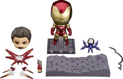 Avengers: Endgame - Iron Man Mark 85 - R.E.S.C.U.E. - Nendoroid #1230-DX - Endgame Ver., DX (Good Smile Company)ㅤ – Good Smile Company – ActionFigure Brasil