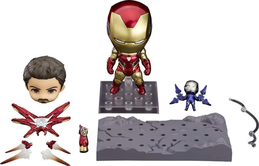Avengers: Endgame - Iron Man Mark 85 - R.E.S.C.U.E. - Nendoroid #1230-DX - Endgame Ver., DX (Good Smile Company)ㅤ – Good Smile Company – ActionFigure Brasil