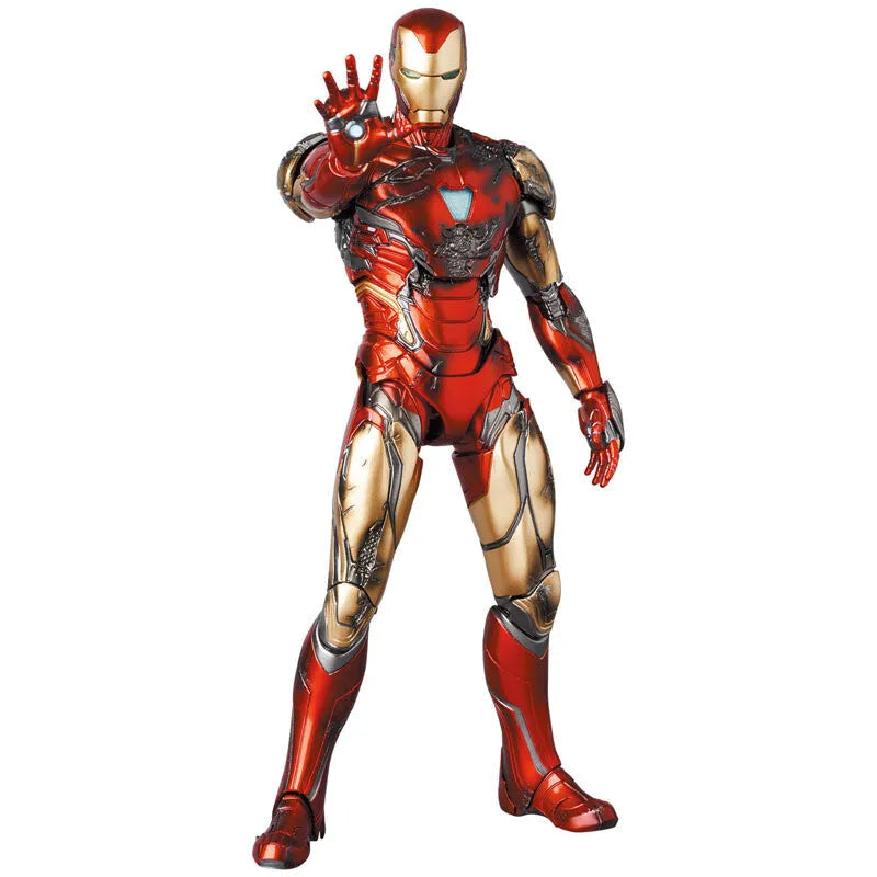 Avengers: Endgame - Iron Man Mark 85 - Tony Stark - Mafex  No.195 - Battle Damage Ver. (Medicom Toy)ㅤ – Medicom Toy – ActionFigure Brasil