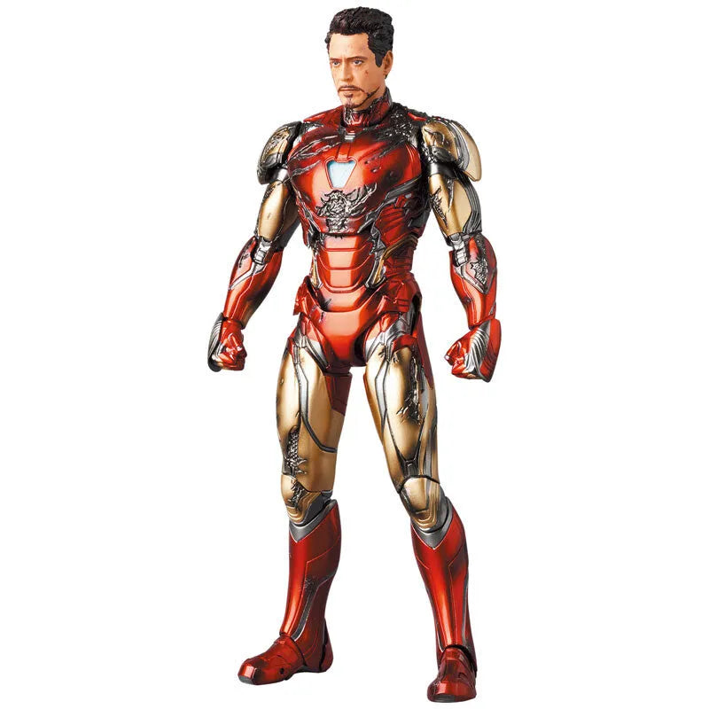 Avengers: Endgame - Iron Man Mark 85 - Tony Stark - Mafex  No.195 - Battle Damage Ver. (Medicom Toy)ㅤ – Medicom Toy – ActionFigure Brasil