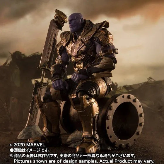 Avengers: Endgame - Thanos - S.H.Figuarts - Final Battle Ver. (Bandai Spirits) [Shop Exclusive]ㅤ – Bandai Spirits – ActionFigureBrasil