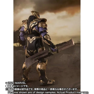 Avengers: Endgame - Thanos - S.H.Figuarts - Final Battle Ver. (Bandai Spirits) [Shop Exclusive]ㅤ – Bandai Spirits – ActionFigureBrasil — embalagem