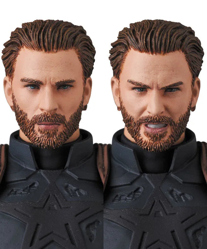 Avengers: Infinity War - Captain America - Mafex No.122 - Infinity War Ver. (Medicom Toy)ㅤ – Medicom Toy As Manufacturer – ActionFigureBrasil