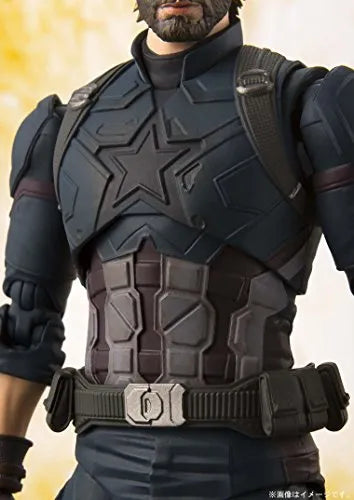 Avengers: Infinity War - Captain America - S.H.Figuarts (Bandai)ㅤ – Bandai As Manufacturer – ActionFigure Brasil