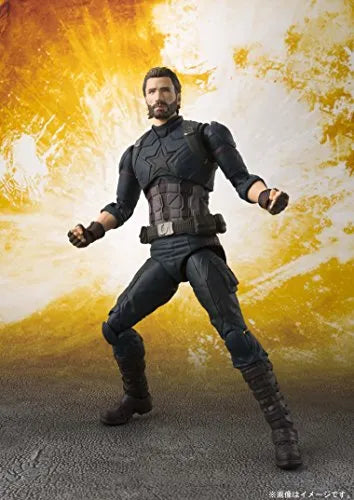 Avengers: Infinity War - Captain America - S.H.Figuarts (Bandai)ㅤ – Bandai As Manufacturer – ActionFigure Brasil