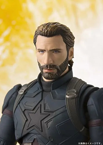 Avengers: Infinity War - Captain America - S.H.Figuarts (Bandai)ㅤ – Bandai As Manufacturer – ActionFigure Brasil