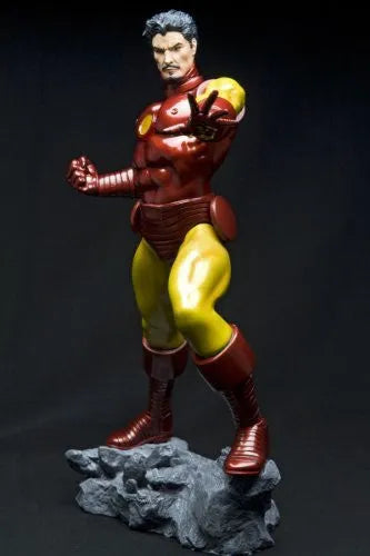 Avengers - Iron Man - Fine Art Statue - 1/6 - Classic Avengers (Kotobukiya)ㅤ – Kotobukiya – ActionFigureBrasil — embalagem