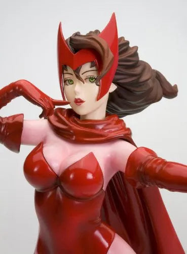 Avengers - Scarlet Witch - Bishoujo Statue - Marvel x Bishoujo - 1/8 (Kotobukiya)ㅤ – Kotobukiya – ActionFigureBrasil — ângulo diferente