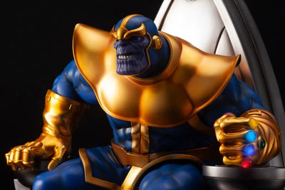 Avengers - Thanos - Fine Art Statue - 1/6 - On Space Throne (Kotobukiya)ㅤ – Kotobukiya – ActionFigureBrasil — ângulo diferente
