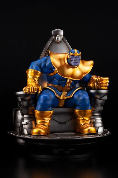 Avengers - Thanos - Fine Art Statue - 1/6 - On Space Throne (Kotobukiya)ㅤ – Kotobukiya – ActionFigureBrasil — close