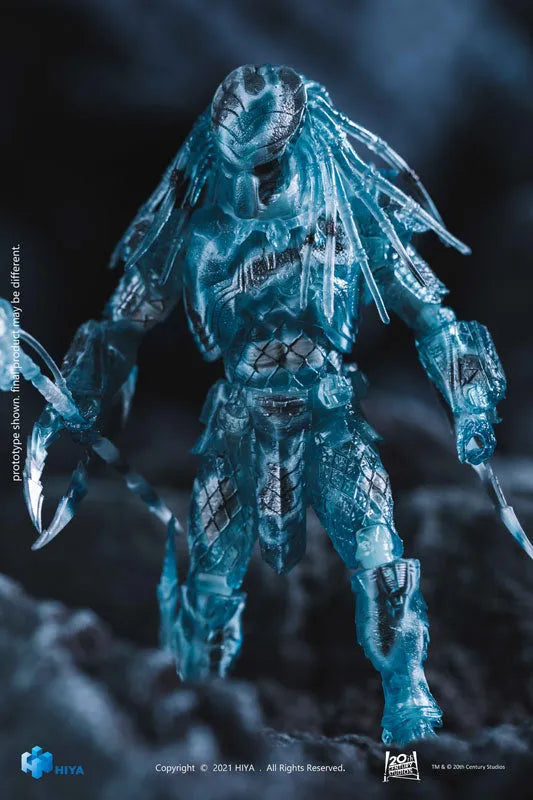 AVP 1/18 Action Figure Active Camouflage Chopper Predatorㅤ – Hiya Toys – ActionFigureBrasil