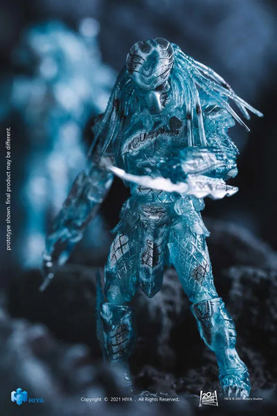 AVP 1/18 Action Figure Active Camouflage Chopper Predatorㅤ – Hiya Toys – ActionFigureBrasil — ambientada