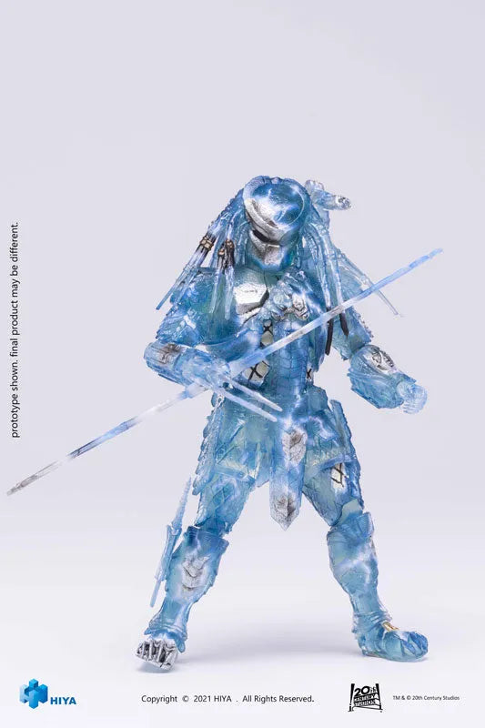AVP 1/18 Action Figure Active Camouflage Scar Predatorㅤ – Hiya Toys – ActionFigureBrasil