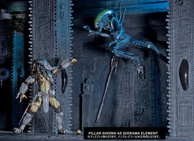 AVP Alien VS Predator - 7 Inch Action Figure Diorama Element: Pyramid Temple Pillarㅤ – Neca – ActionFigureBrasil — acessórios
