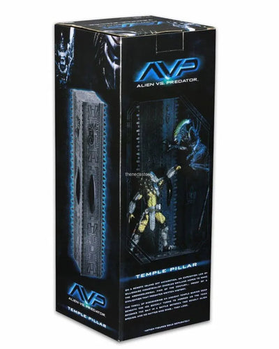 AVP Alien VS Predator - 7 Inch Action Figure Diorama Element: Pyramid Temple Pillarㅤ – Neca – ActionFigureBrasil — com base expositora