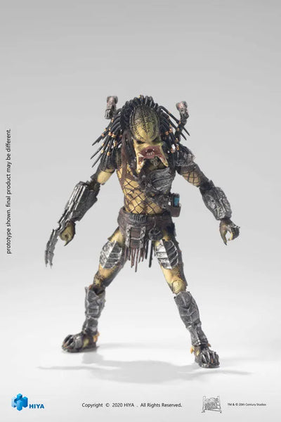 AVP2 1/18 Action Figure Unmasked Wolf Predatorㅤ – Hiya Toys – ActionFigureBrasil — ângulo diferente