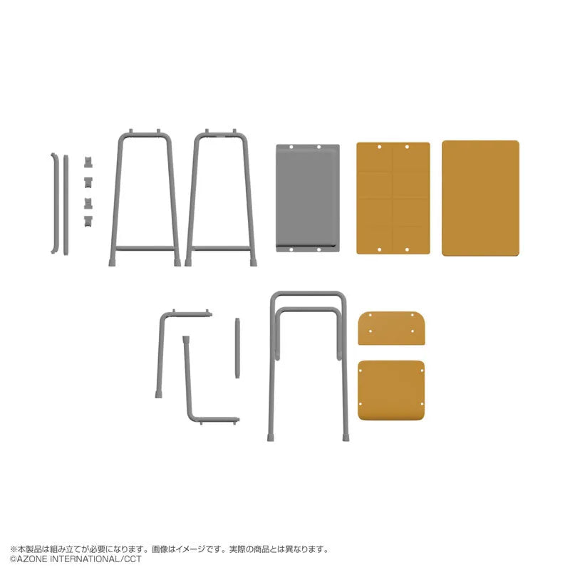 AzoPla Series 1/6 School Desk and Chair Plastic Modelㅤ – Azone – ActionFigureBrasil