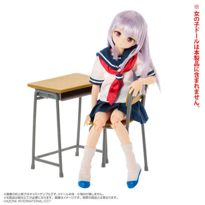 AzoPla Series 1/6 School Desk and Chair Plastic Modelㅤ – Azone – ActionFigureBrasil — embalagem