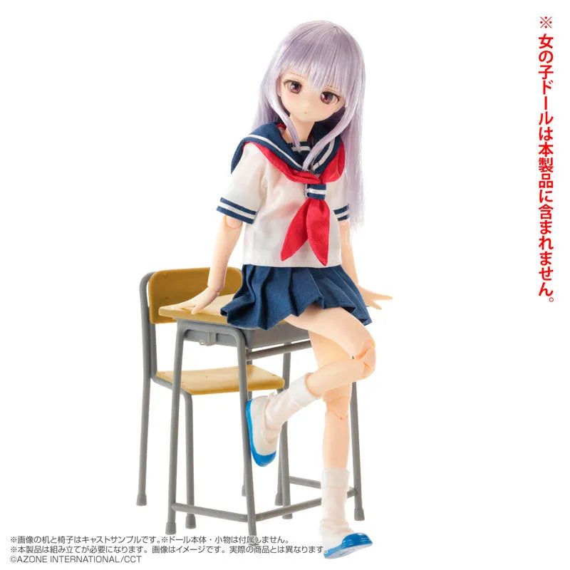 AzoPla Series 1/6 School Desk and Chair Plastic Modelㅤ – Azone – ActionFigureBrasil