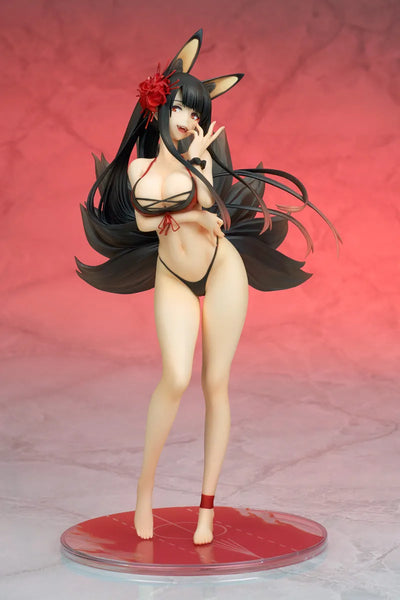 Azur Lane - Akagi - Dream Tech - 1/8 - Rakuen no Higanbana (Wave)ㅤ – Wave – ActionFigureBrasil — ângulo diferente