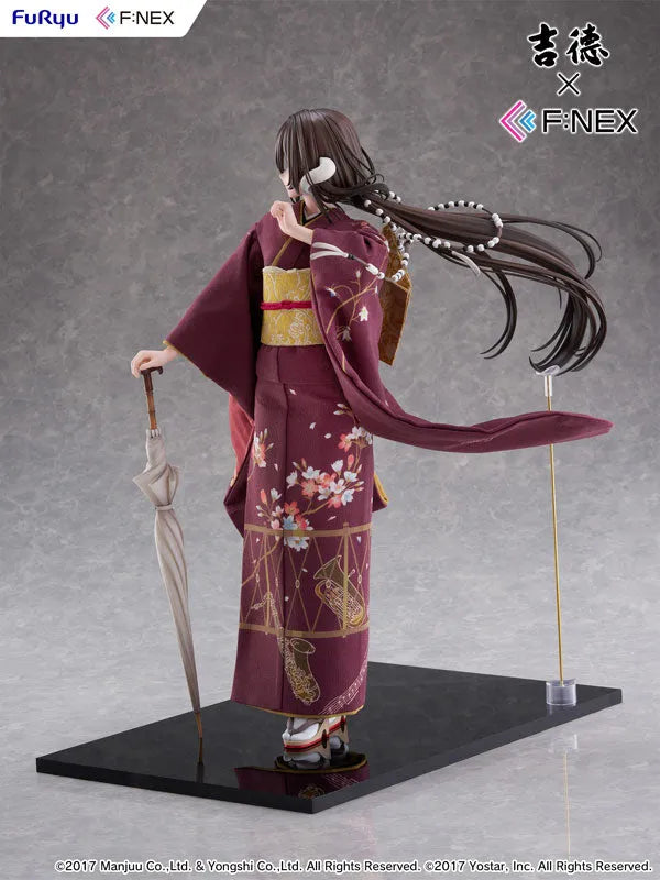 Azur Lane - Mikasa - F:Nex - 1/4 - Beauty in Indigo ver., Nihon Ningyou (FuRyu, Yoshitoku)ㅤ – FuRyu as ManufacturerYoshitoku – ActionFigureBrasil