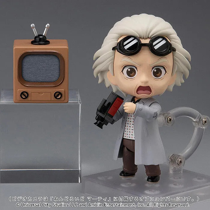 Back to the Future - Emmett Brown - Nendoroid #2363 (1000Toys, Good Smile Company)ㅤ – 1000Toys,Good Smile Company – ActionFigure Brasil