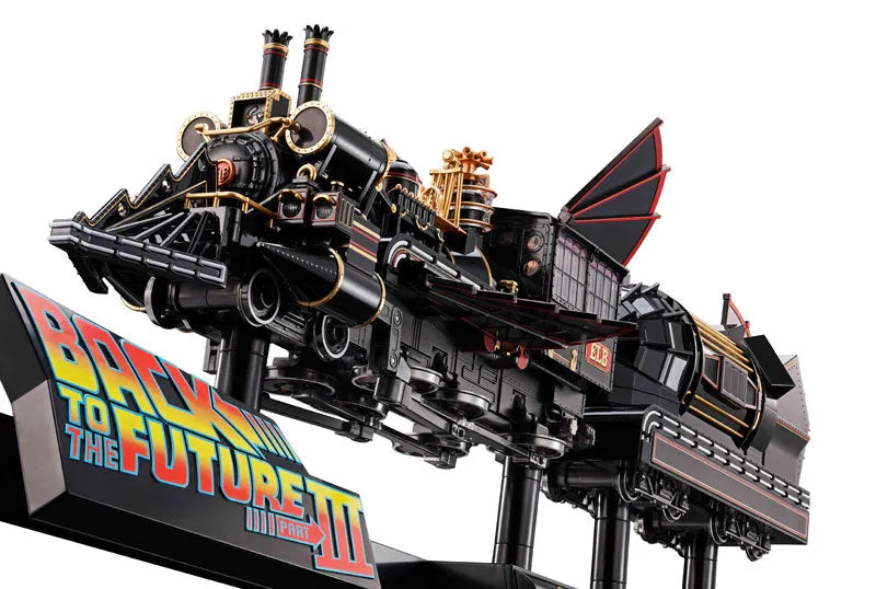 Back to the Future Part III - Clara Clayton - Einstein - Emmett Brown - Jennifer Parker - Jules Brown - Marty McFly - Verne Brown - Chogokin - Time Train (Bandai Spirits)ㅤ – Bandai Spirits – ActionFigure Brasil