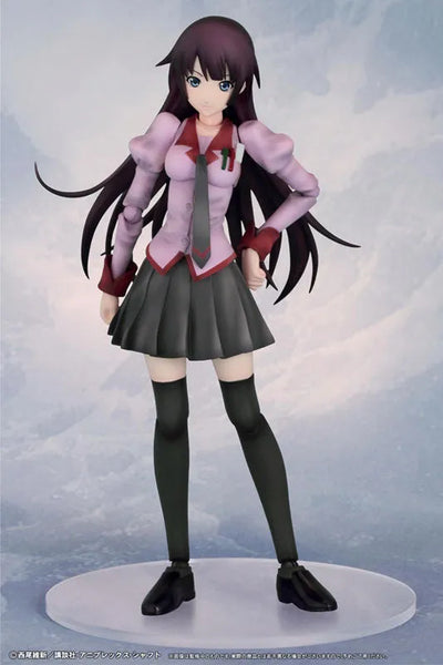 "Bakemonogatari" Figutto! Senjyougahara Hitagiㅤ – Griffon Enterprises – ActionFigure Brasil — ângulo diferente
