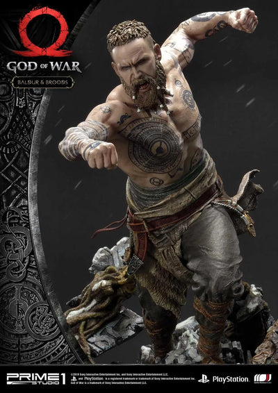 Baldur & Broods (Exclusive Version) God of War – Prime1Studio – ActionFigure Brasil