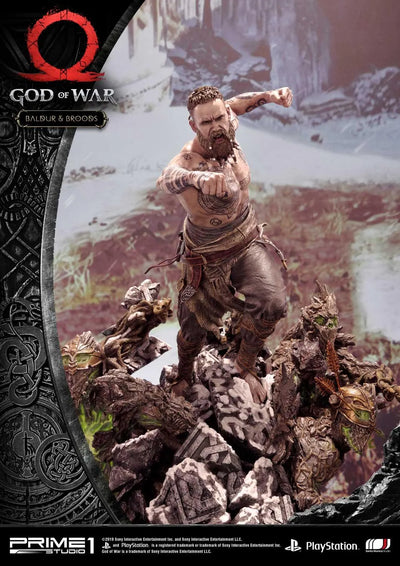 Baldur & Broods (Exclusive Version) God of War – Prime1Studio – ActionFigure Brasil